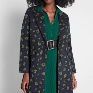 ModCloth Leopard Print Coat